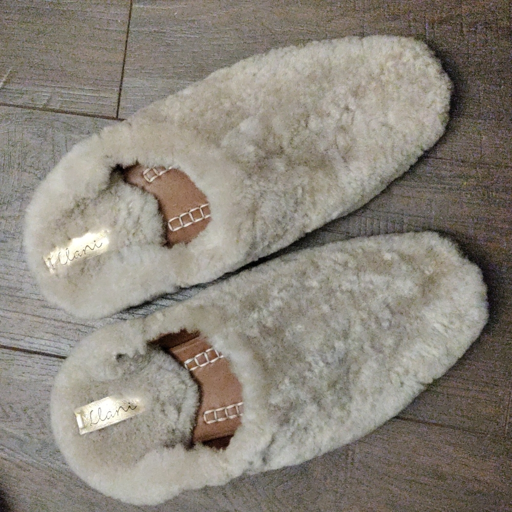 Llani Shearling Babouche Slippers